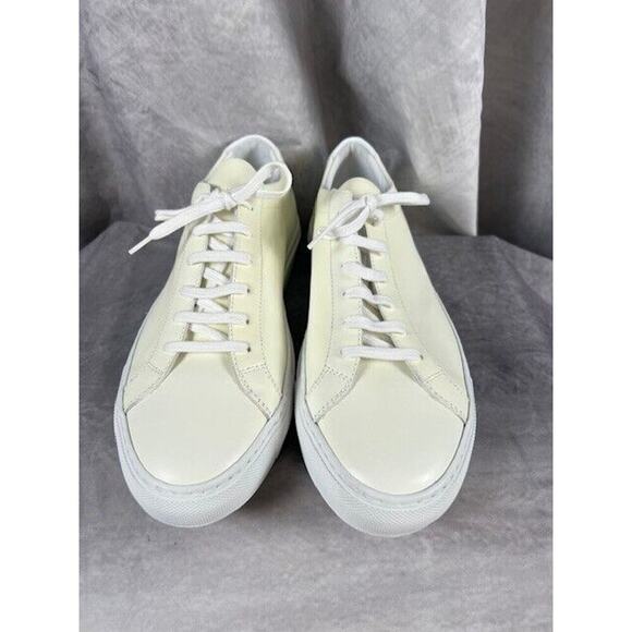 Common Projects Achilles Low Beige 1528 EU 43 US 9 EUC Luxury Sneakers $447 - Picture 2 of 6